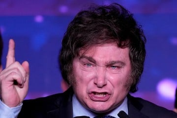 Shock político tras el triunfo de Javier Milei (AP /Natacha Pisarenko)