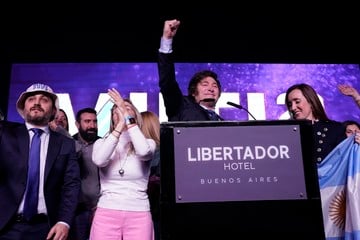 En un barrio de San Luis, Javier Milei se llevó el 70% de los votos. Foto: Fernando de la Orden