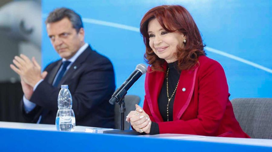 Cristina Kirchner y Sergio Massa 20230717