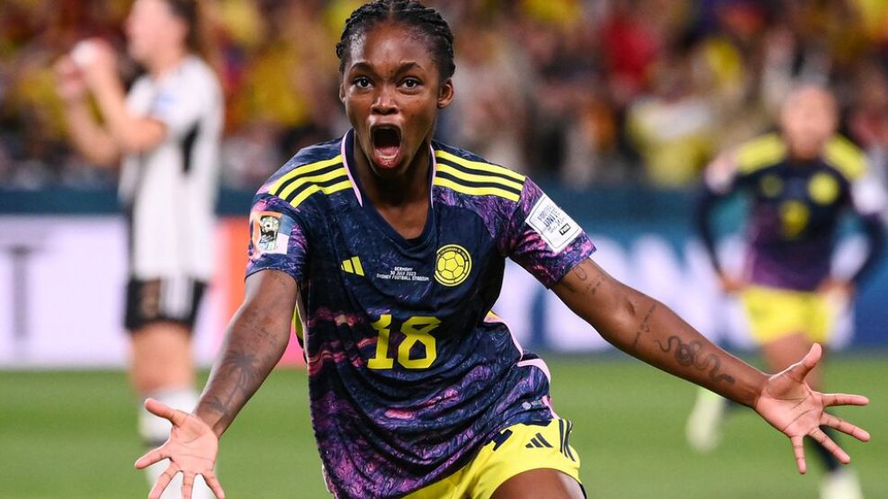 Linda Caicedo, estrella de la selección colombiana.